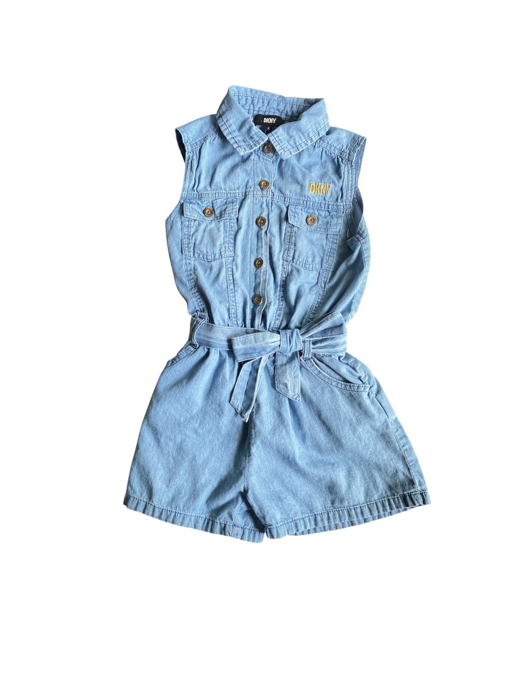 Size 6 DKNY Denim Romper